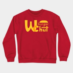 WcBurger Hut - McDonald's Parody Crewneck Sweatshirt